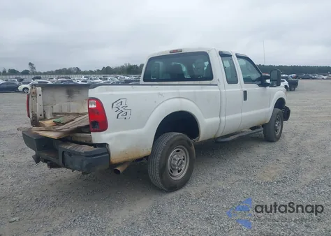 2013 Ford F-250 Xl из США, поврежденный, VIN 1FT7X2B66DEB29795